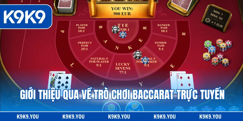 Giới thiệu qua về trò chơi baccarat trực tuyến
